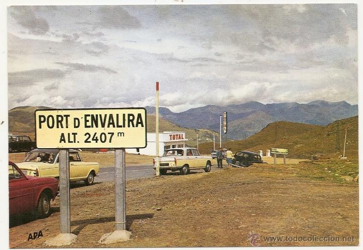 Postkarten: Envalira, Andorra. Postal