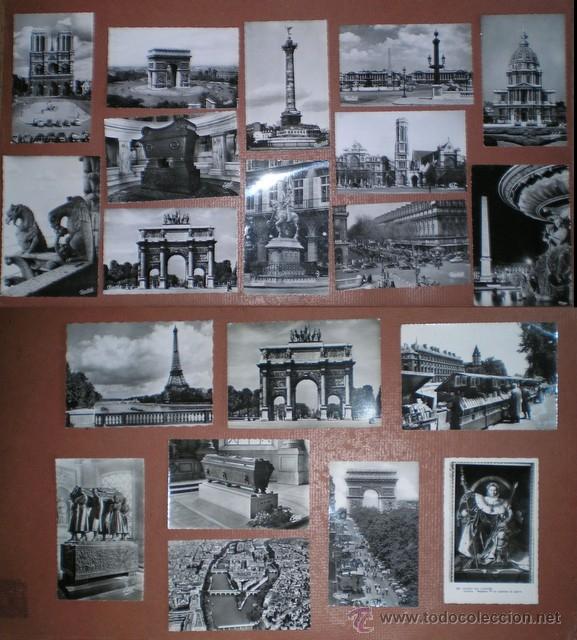 Postales: 20 POSTALES FOTOGR&Aacute;FICAS DE PARIS. Ed. Chantal y Ed. Estel. Sin circular