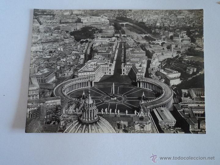 Postales: ROMA PIAZZA S. PIETRO DALL&acute;AEREO - Foto 1