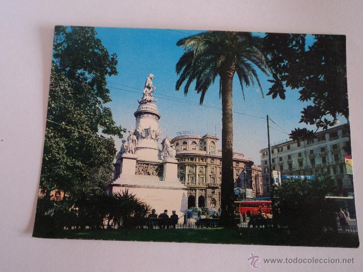Postales: GENOVA PIAZZA ACQUAVERDE - Foto 1