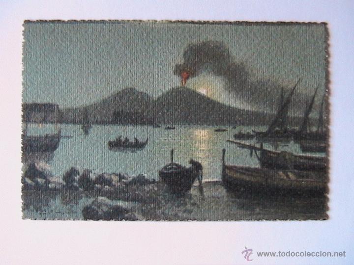 Postales: POSTAL EN ACUARELA ORIGINAL PAISAJES DE LA CIUDAD DE NAPOLES - ITALIA - FIRMADO X COPPOLA- 54