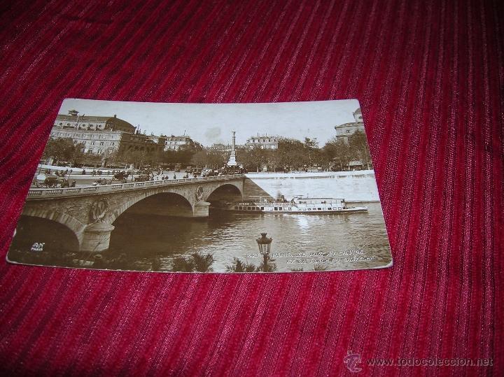 Postales: Antigua postal de Paris - Foto 1