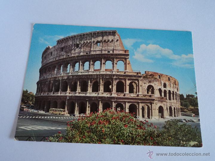 Postales: POSTAL DE ROMA il colosseo - Foto 1