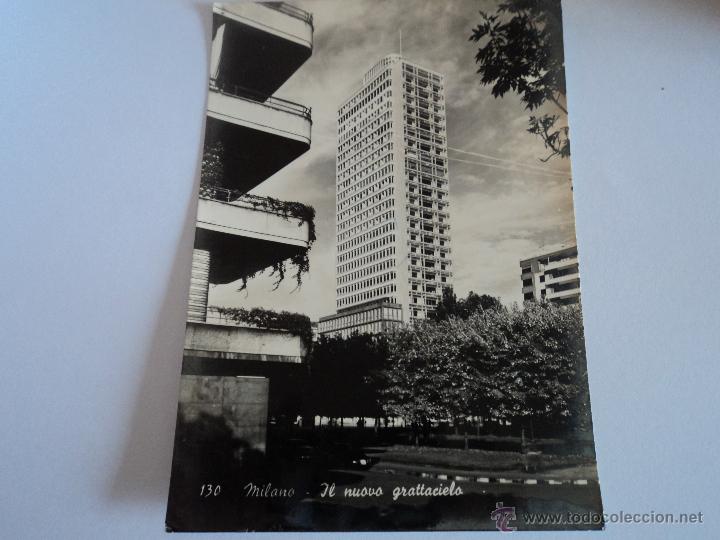 Postais: ANTIGUA POSTAL DE MILANO IL NUOVO GRATTACIELO