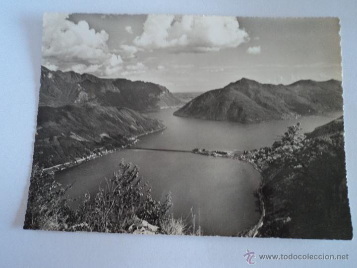 Postkarten: ANTIGUA FOTO POSTAL LAGO DE LUGANO