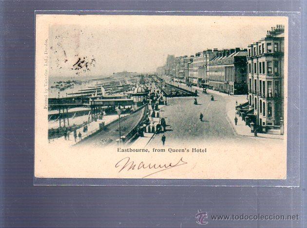 Postkarten: TARJETA POSTAL. INGLATERRA. EASTBOURNE, FROM QUEEN'S HOTEL. LTD.VALENTINE.