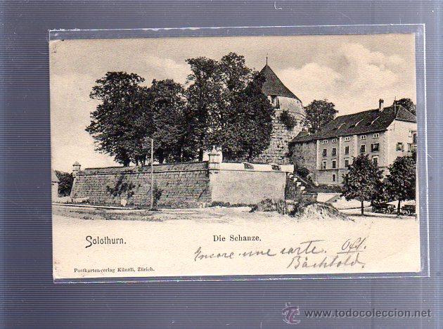 Postkarten: TARJETA POSTAL. SOLOTHURN. DIE SCHANZA. POSTKARTENVERLAG K&Uuml;NZLI
