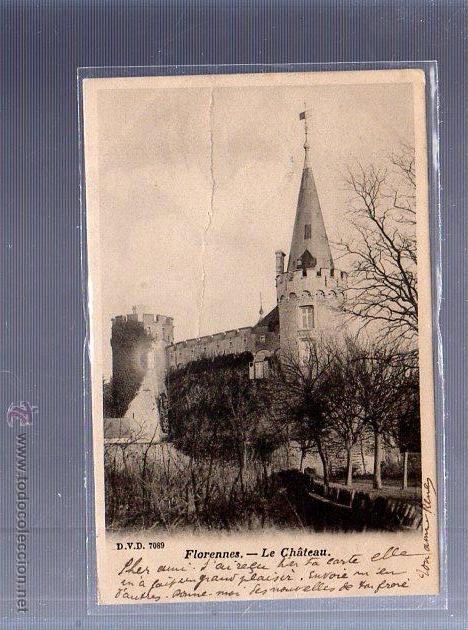 Postkarten: TARJETA POSTAL. FLORENNES, BELGICA. LE CHATEAU. D.V.D. 7089