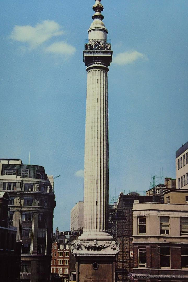 Postales: POSTAL, LONDRES, THE MONUMENT, SIN CIRCULAR - Foto 1