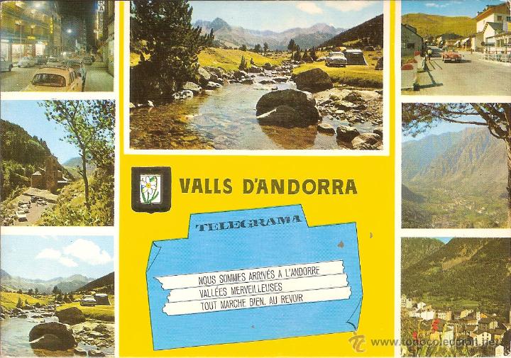 Postcards: ANDORRA, PAISATGES - ESCUDO DE ORO N&ordm; 199 - SIN CIRCULAR