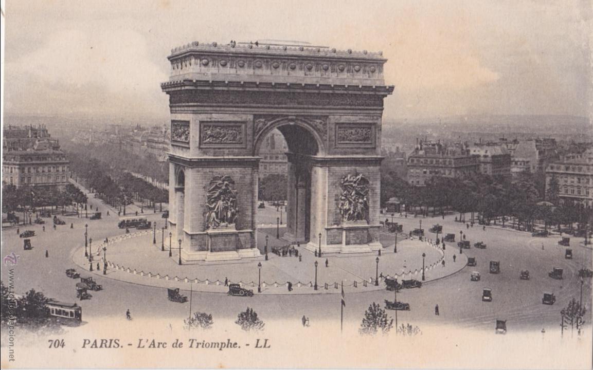 Postales: P- 3641. POSTAL DE PARIS. L ARC DE TRIOMPHE. LL. - Foto 1