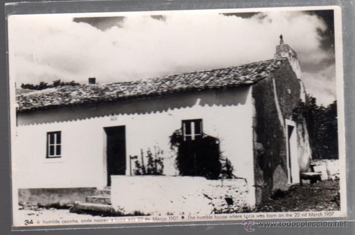 Postcards: TARJETA POSTAL PORTUGAL. LA HUMILDE CASA DONDE NACIO LUCIA DOS SANTOS EN 1907.