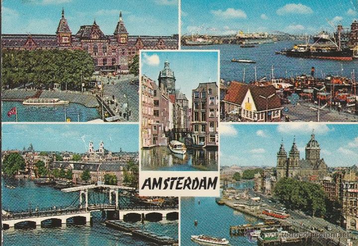 Postales: N&ordm; 24246 POSTAL AMSTERDAM HOLANDA - Foto 1