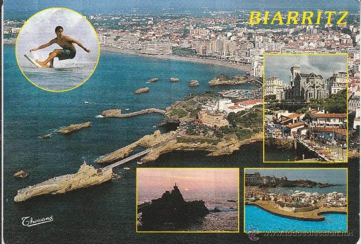 Postales: N&ordm; 24766 POSTAL BIARRITZ SURF - Foto 1