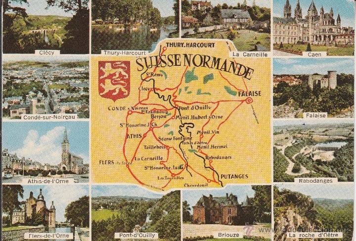 Postais: N&ordm; 24724 POSTAL LA SUISSE NORMANDE