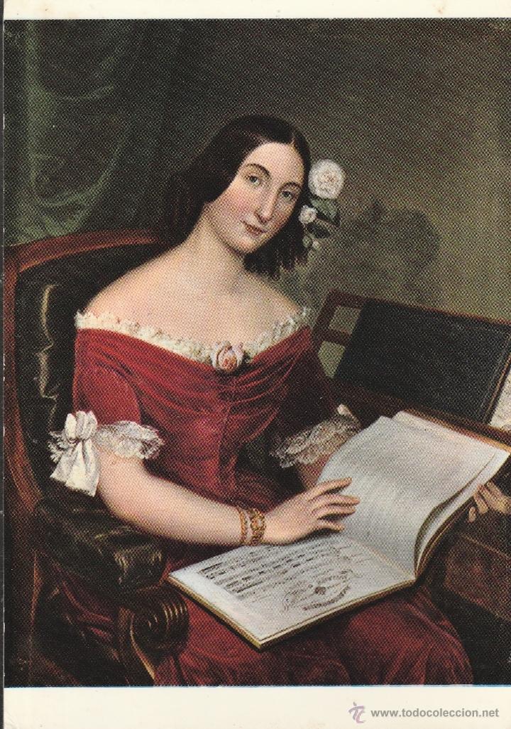 Postcards: N&ordm; 24606 POSTAL CUADRO GIUSEPPINA VERDI STREPPONI