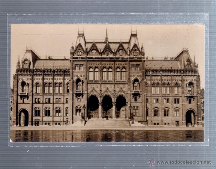 Postkarten: TARJETA POSTAL DE BUDAPEST, HUNGRIA - PARLAMENTO. ENTRADA PRINCIPAL.