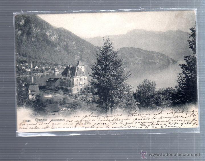 Postkarten: TARJETA POSTAL DE VIKNAU, FRANCIA - PARKHOTEL. 11526. FOTO VERLAG WEHRLI
