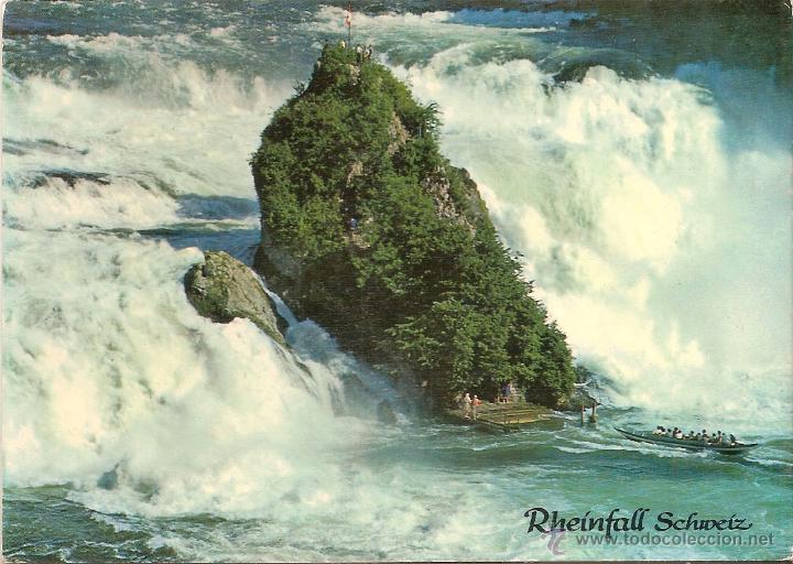 Postales: ALEMANIA, LAS CASCADAS DEL RIN / RHEINFALL - VERLAG A.KIENER 640 - SIN CIRCULAR