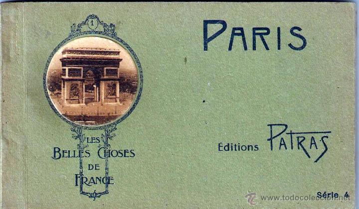 Postales: T. Postales PARIS Les Belles Choses de France Ed. PATRAS Serie 4
