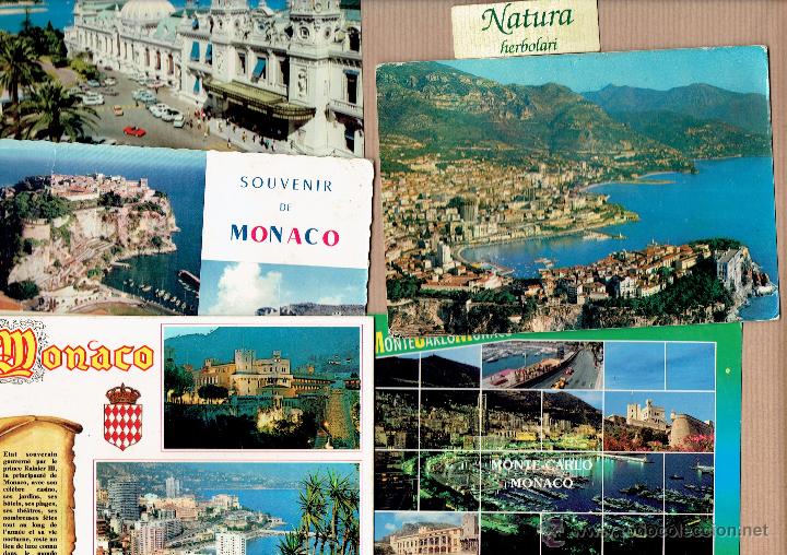 Postales: M&oacute;naco Montecarlo 5 postales - Foto 1