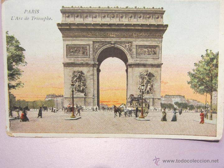 Postales: postal vista de Paris - Foto 1