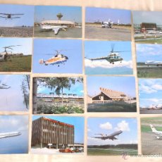 Postales: LOTE 1 DE 16 POSTALES SOVIETICOS AEROFLOT /SOVIET AIRLINES .URSS 