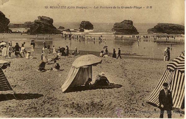 Postales: MAGNIFICA POSTAL BIARRITZ COTE BASQUE - Foto 1