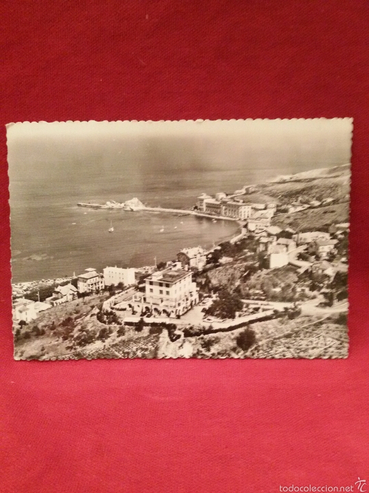 Postais: Antigua fotografia tarjeta postal nescrita / 467- BANYULS SUR MER-La Rade .Le Miramar.le Laboratoire
