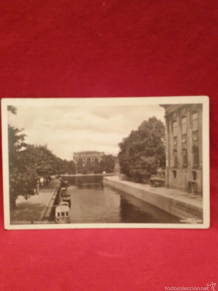 Postkarten: Tarjeta postal nescrita / Stockholm - Riddarholmskanalen #1147