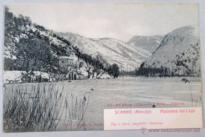 Postales: POSTAL ITALIA , SCANNO , MADONNA DEL LAGO , ORIGINAL - P2361
