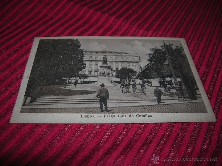 Postales: Postal de Lisboa  -Praca Luiz de Camoes - Foto 1