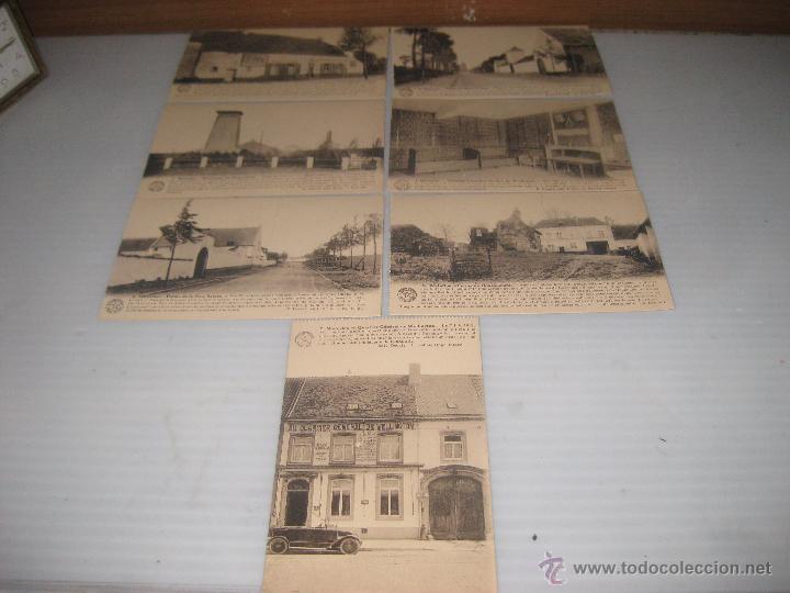 Postales: 7 Antig&uuml;as postales Waterloo, Sin circular - Foto 1