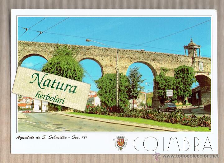 Postkarten: Coimbra. Acueducto de San Sebasti&aacute;n. Portugal.
