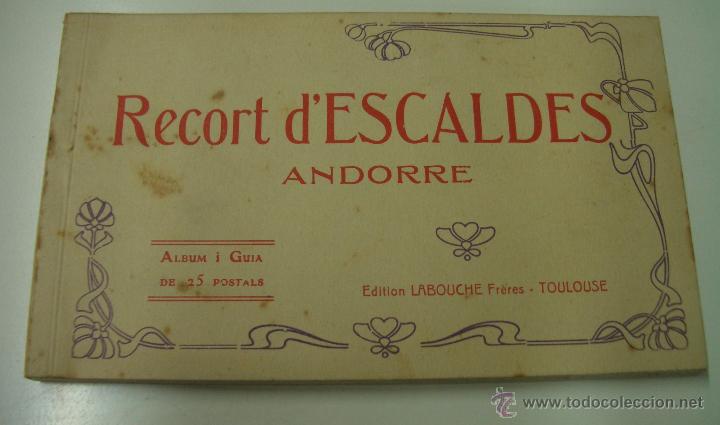 Postcards: BLOCK DE 21 POSTALES DE RECORDT D' ESCALDES -ANDORRA -