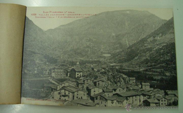 Postales: BLOCK DE 25 POSTALES DE ANDORRA .