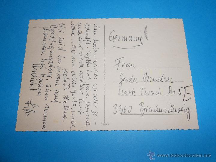 Postales: POSTAL MALTA ( MSIDA ) - 783/43 - ESCRITA - Foto 2