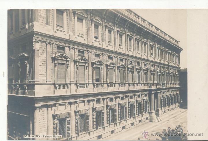 Postais: Milano.- Palazzo Marino. Foto-Postal.