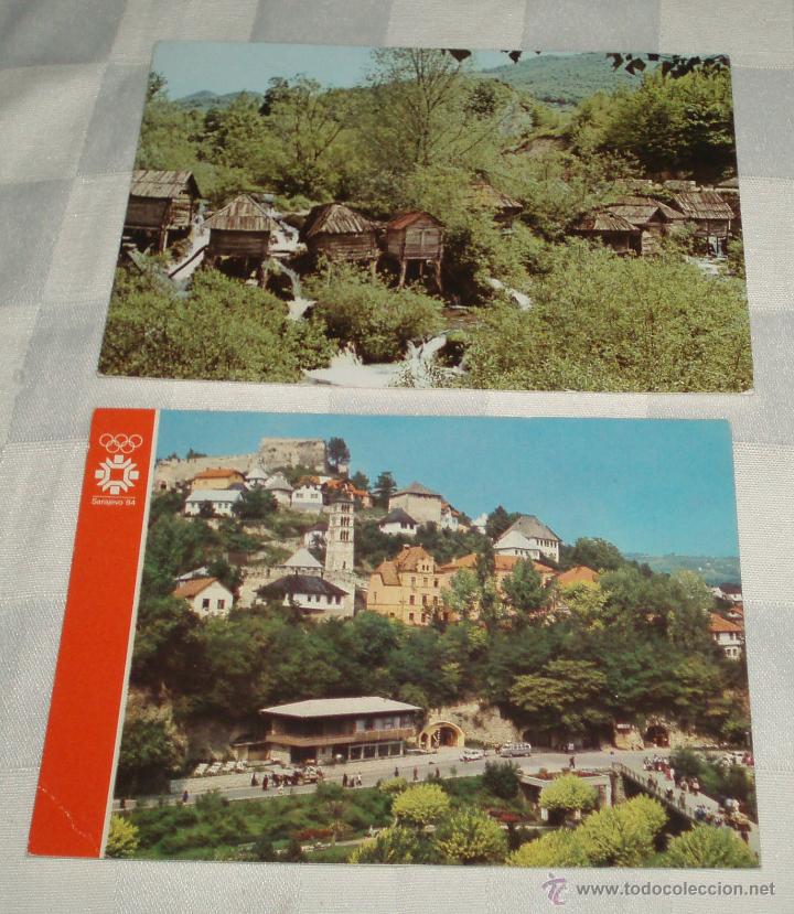 Postais: dos postales de bosnia  (Jajce) sin circular