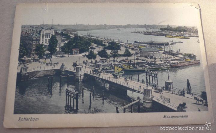 Postales: ROTTERDAM 1921- MAASPANORAMA - Foto 1