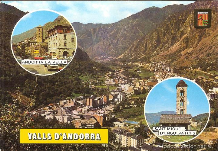 Postcards: ANDORRA, DIFERENTS ASPECTES - ESCUDO DE ORO N&ordm; 285 - SIN CIRCULAR