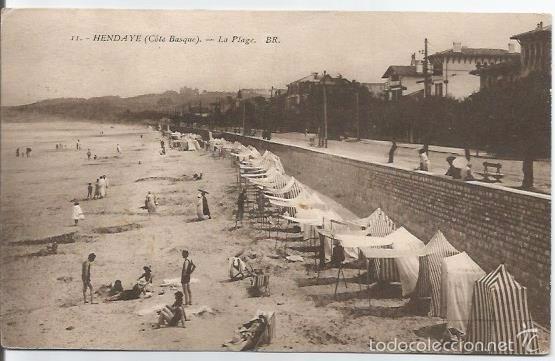 Postales: POSTAL HENDAYA LA PLAYA - Foto 1