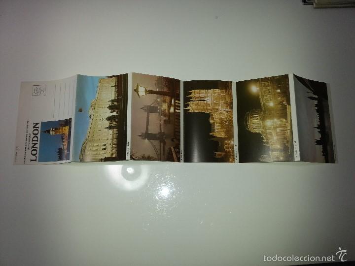 Postais: ANTIGUO LIBRO DE 5 POSTALES EN ACORDEON PARA CORRESPONDENCIA Y GUIA TURISTICA DE LONDRES A&Ntilde;OS 60