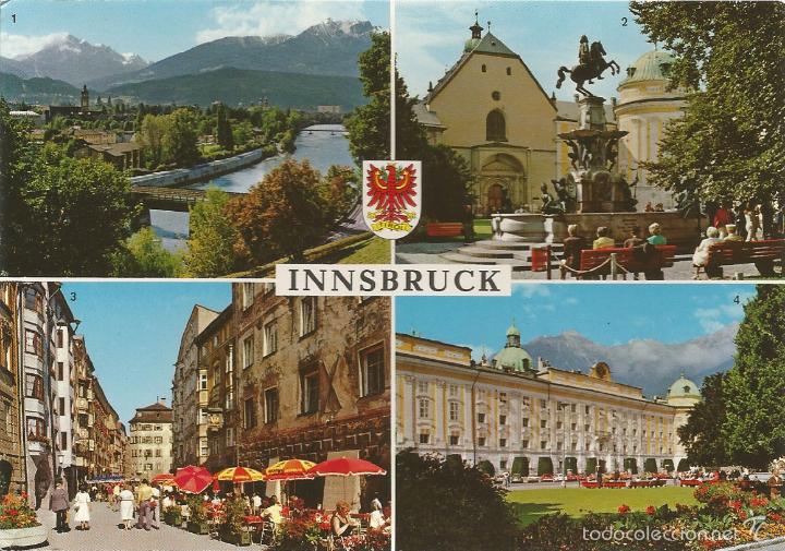 Postkarten: INNSBRUCK (AUSTRIA), DIVERSOS ASPECTOS - H. PURNER N&ordm; 60/12 - SIN CIRCULAR