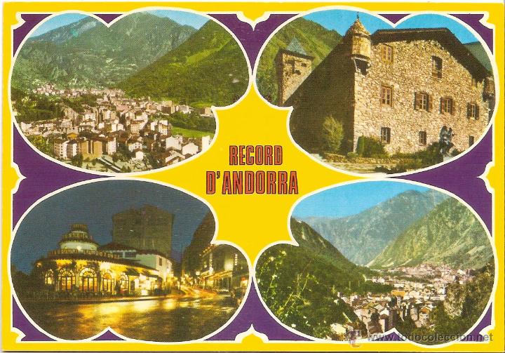 Postcards: ANDORRA DIFERENTS ASPECTES VALLS - AS DE COEUR N&ordm; 34 - SIN CIRCULAR