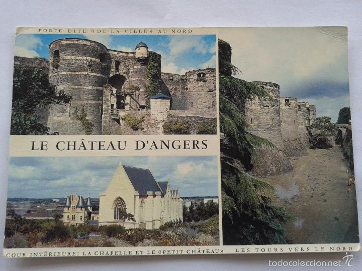 Cartes Postales: POSTAL -- LE CHATEAU D,ANGERS -- FRANCIA  -- CIRCULADA --
