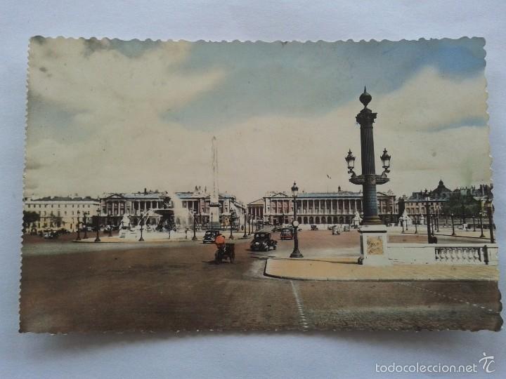 Cartes Postales: POSTAL -- PARIS - LA PLACE DE LA CONCORDE -- CIRCULADA A&Ntilde;O 1959 --