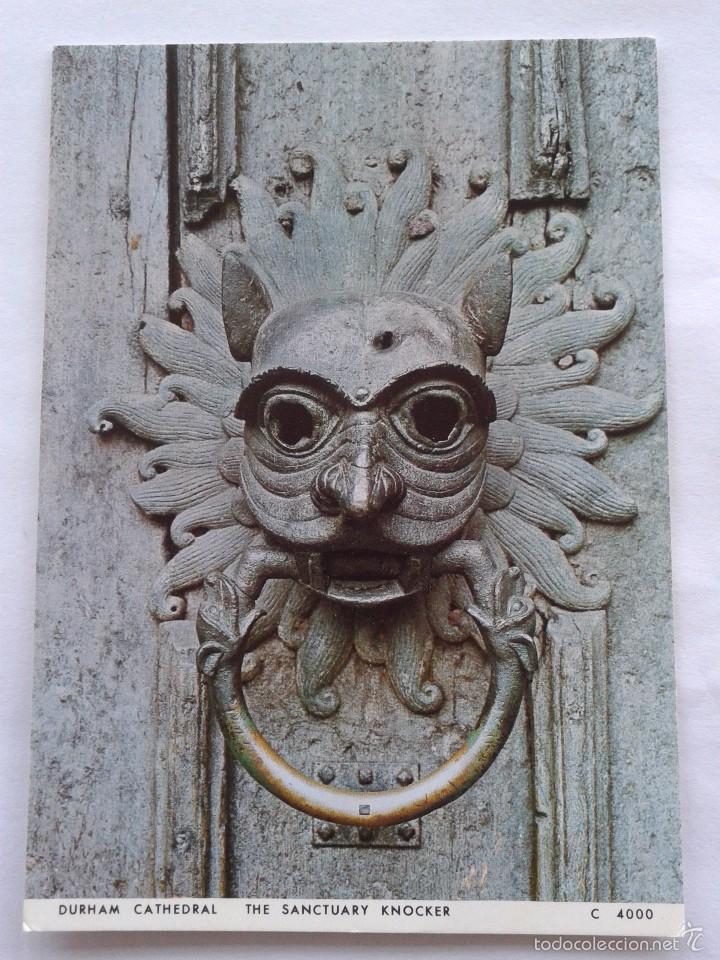 Cartes Postales: POSTAL -- DURHAM CATHEDRAL - YHE SANCTUARY KNOCKER -- SIN USO --