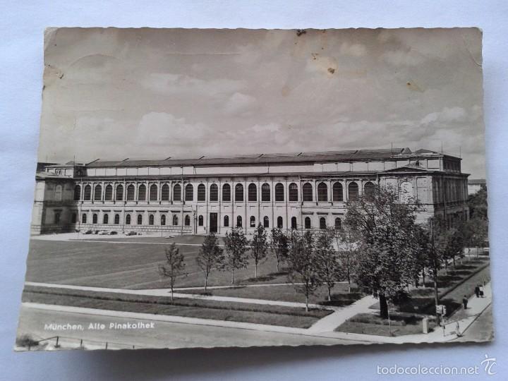 Cartes Postales: POSTAL -- MUNCHEN - ALTE PINAKOTHEK - ALEMANIA -- CIRCULADA --
