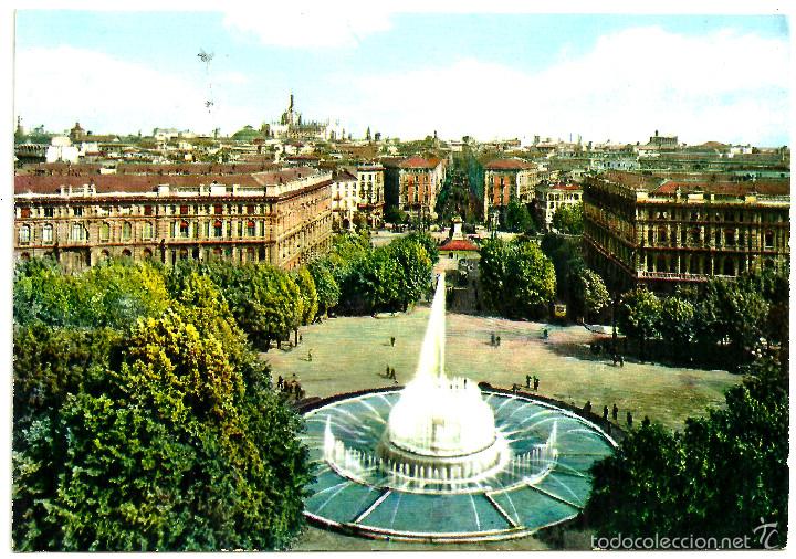 Postales: POSTAL DE MILANO (PANORAMA DAL CASTELLO) - Foto 1